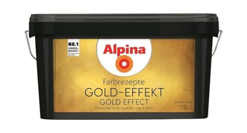 Alpina Goldene Wandfarbe