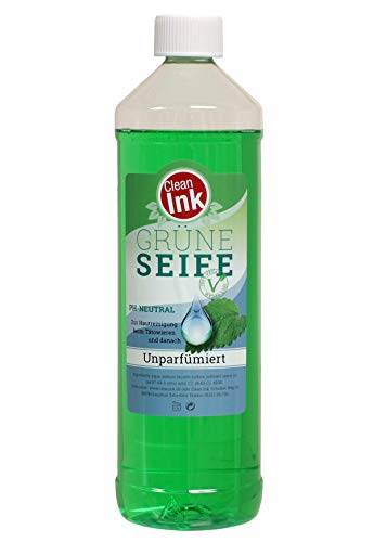 Clean Ink Grüne Seife