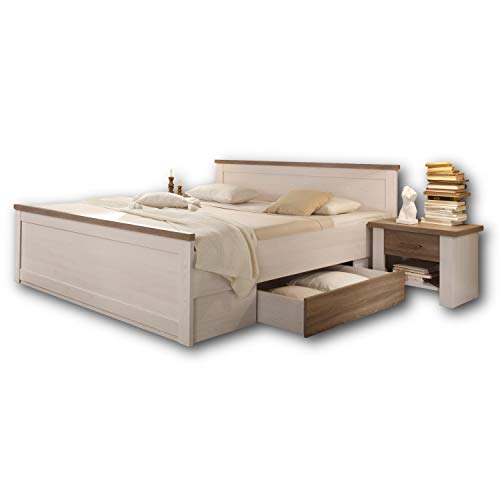 Stella Trading Boxspringbett Holz