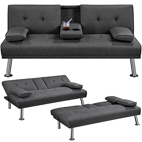 Yaheetech Sofa Mit Schlaffunktion