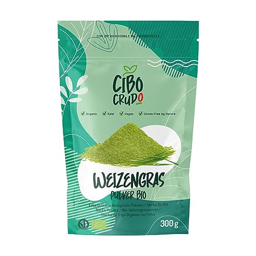 Cibo Crudo Crudo Biologico Vegan Weizengraspulver