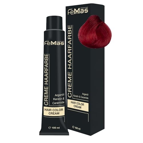 Femmas Rote Haarfarbe