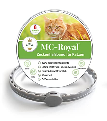 Mc-Royal Zeckenhalsband Katze