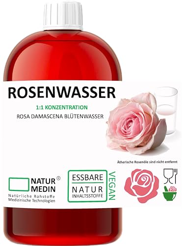 Naturmedin ... Natürliche Rohstoffe Mit Medizinischen Technologien Rosen Gesichtswasser