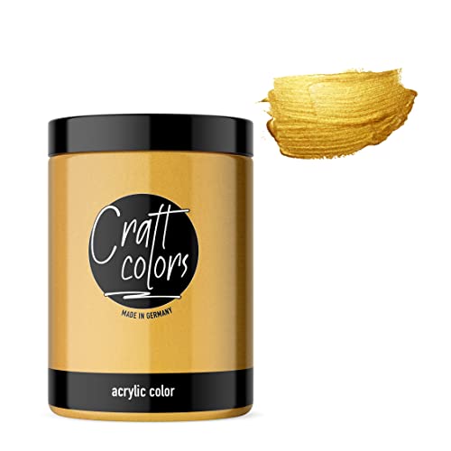 Craft Colors Goldene Wandfarbe