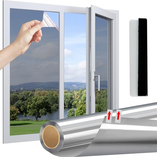 Linarun Einseitig Durchsichtige Sichtschutzfolie Für Das Fenster