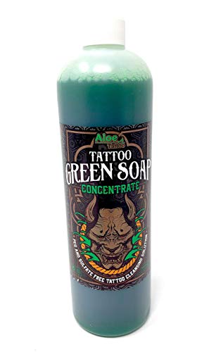 Tattoo [Inkgrafix] Piercing Grüne Seife