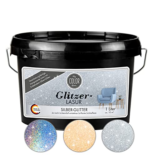 My Color Room Wandfarbe Mit Glitzer