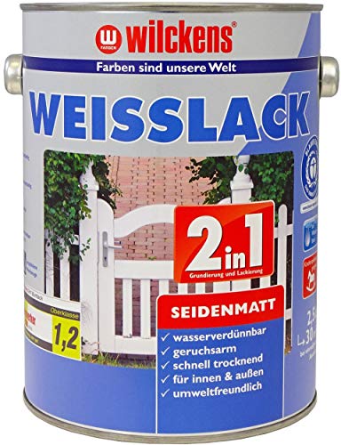 Wilckens Weisse Holzfarbe Für Innen