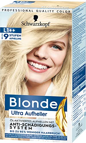 Blonde Haarbleichmittel