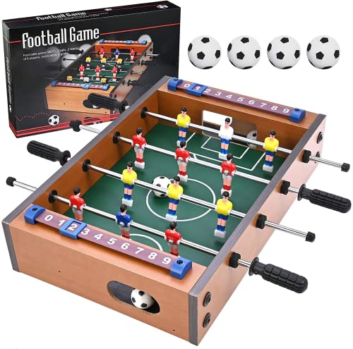 Goldge Tischfussball