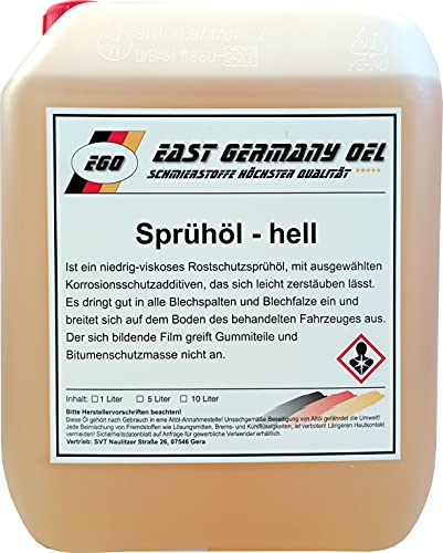 East Germany Oil Sprühöl