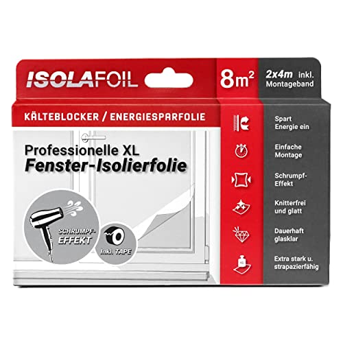 Isolafoil Wärmeschutzfolie Für Das Fenster