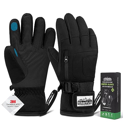 Hikenture Motorrad Winterhandschuhe