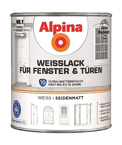 Alpina Weisslack Türen